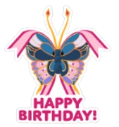 2026 Birthday Sticker