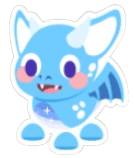 Arctic Dusk Dragon Sticker