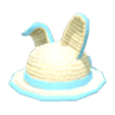 Bunny Straw Hat