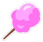 Candyfloss Sticker