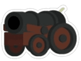 Cannon Sticker