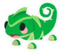 Chameleon Sticker