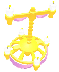 Chandelier Pogo Stick