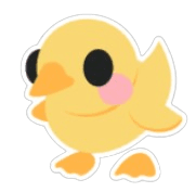Chick Sticker