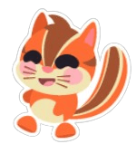 Chipmunk Sticker