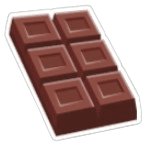 Chocolate Sticker