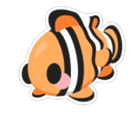 Clownfish Sticker
