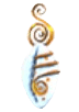 Cowry Shell Clip