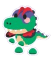 Dilophosaurus Sticker