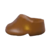 Eco Brown Wooden Clogs