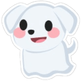Ghost Dog Sticker