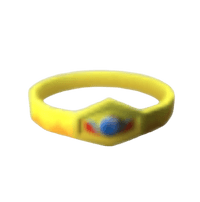 Gold Crown with Sapphire