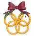 Golden Rings Flying Disc