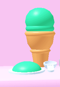 Green Ice Cream