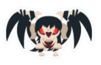 Grim Dragon Sticker