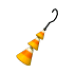 Halloween Orange Candy Corn Earrings