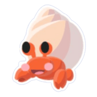 Hermit Crab Sticker