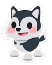 Husky Sticker