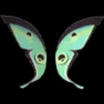 Jade Moth Wings