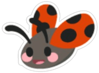 Ladybug Sticker