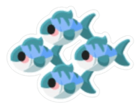 Many Mackerel Sticker