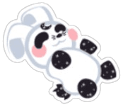 Moon Rabbit Sticker