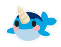 Narwhal Sticker