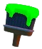 Neon Leaf Pet Paint