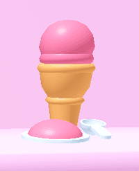 Pink Ice Cream
