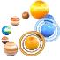 Solar System Necklace