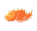 Stegosaurus Throw Toy Sticker