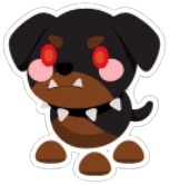 The Black Dog Sticker