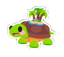 Tortuga de la Isla (Sticker)