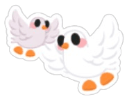 Turtle Doves Sticker