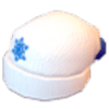White Winter Hat