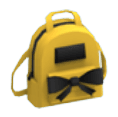 Yellow Designer Backpack