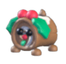 Yule Log Dog