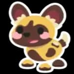 African Painted Dog Sticker