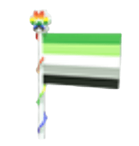 Aromantic Flag 2023