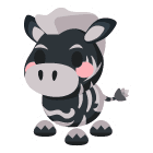 Ash Zebra Sticker