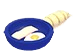 Bacon and Eggs Throw Toy