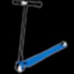 Blue Scooter