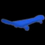 Blue Skateboard