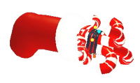 Candy Cane Grappling Hook