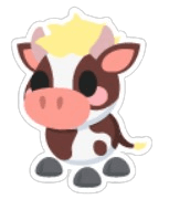 Cow Calf Sticker