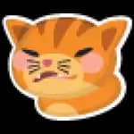 Dinner Discourse Cat Sticker