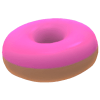 Donut Throw Toy