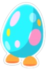 Dotted Eggy Sticker