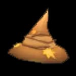 Eco Brown Earth-Wizard Hat