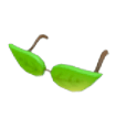Eco Green Leaf Glasses